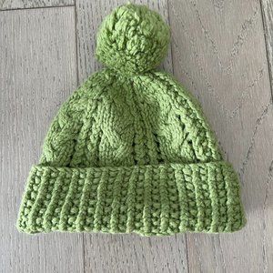 VINTAGE Abercrombie & Fitch Lamb wool CABLE HAT New